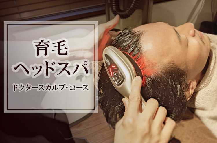 ドクタースカルプ・コース（育毛ヘッドスパ）